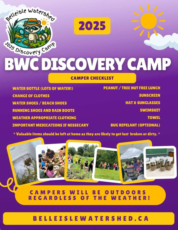 BWC - Discovery Camp - Camper Checklist